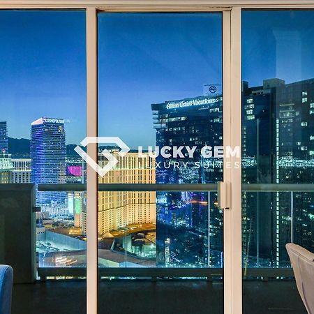 Lucky Gem Penthouse & Luxury Suites At Signature Resort, Balcony Strip View 3505 Лас-Вегас Экстерьер фото