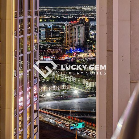Lucky Gem Penthouse & Luxury Suites At Signature Resort, Balcony Strip View 3505 Лас-Вегас Экстерьер фото