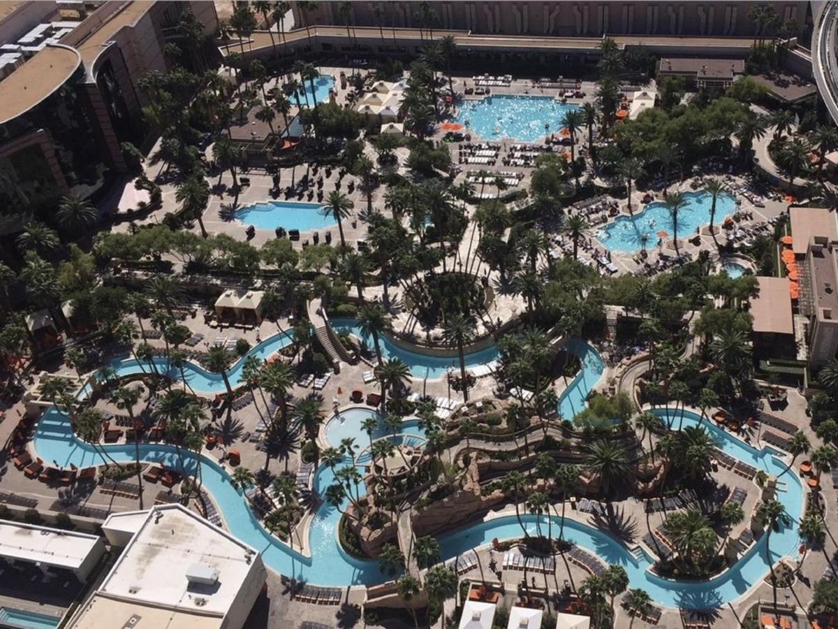 Lucky Gem Penthouse & Luxury Suites At Signature Resort, Balcony Strip View 3505 Лас-Вегас Экстерьер фото