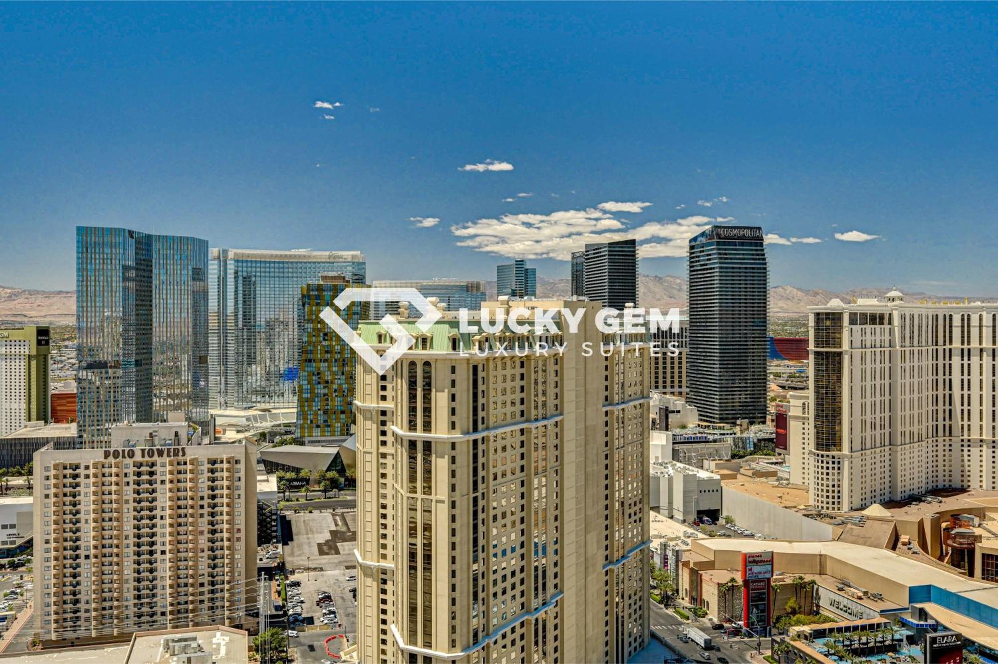 Lucky Gem Penthouse & Luxury Suites At Signature Resort, Balcony Strip View 3505 Лас-Вегас Экстерьер фото