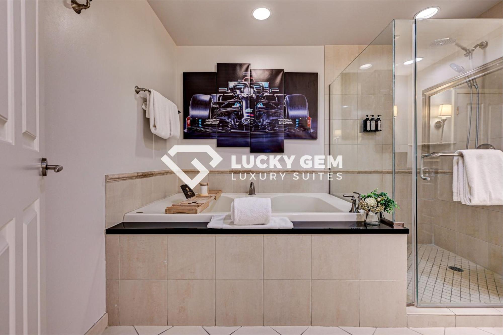 Lucky Gem Penthouse & Luxury Suites At Signature Resort, Balcony Strip View 3505 Лас-Вегас Экстерьер фото