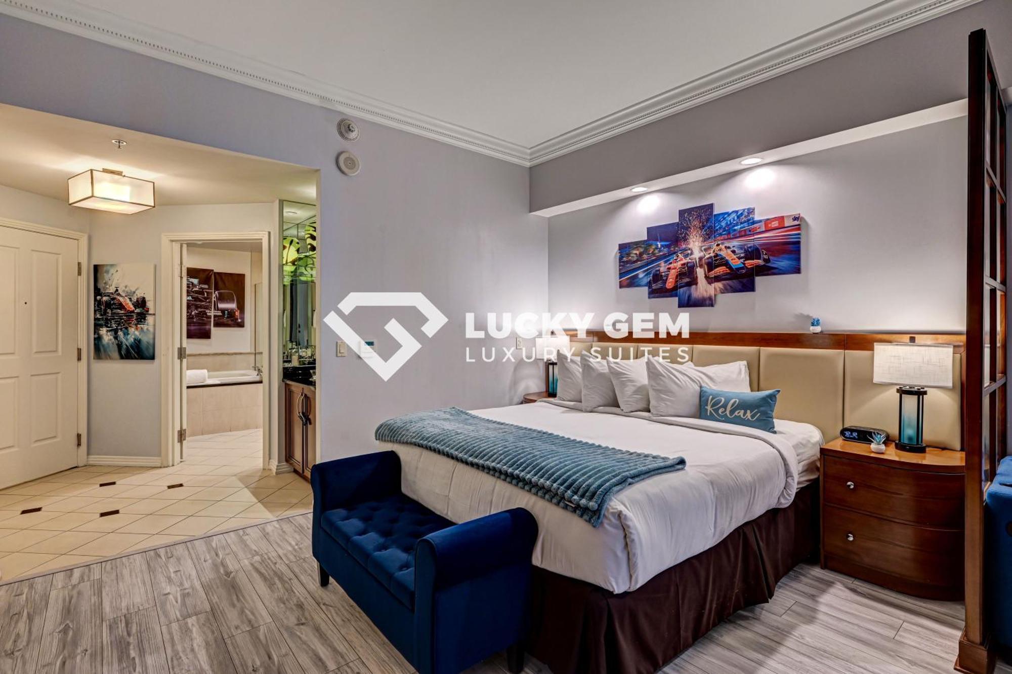 Lucky Gem Penthouse & Luxury Suites At Signature Resort, Balcony Strip View 3505 Лас-Вегас Экстерьер фото
